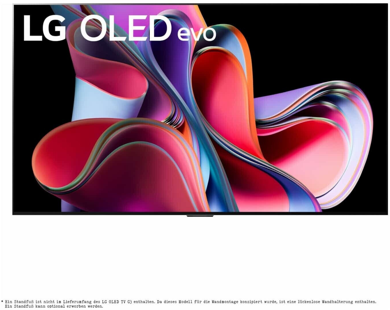 LG OLED55G39 ( 200 ,- Cashback ) Ausstellungsstück 4K-Fernseher  HDR  3.840 x 2.160 Pixel  55 Zoll