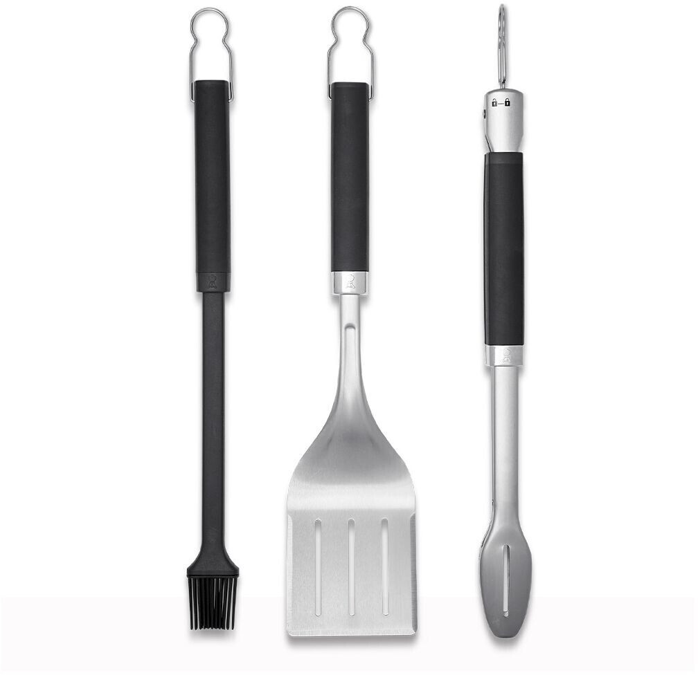 Weber Grillbesteck Premium 3-teilig (6764)