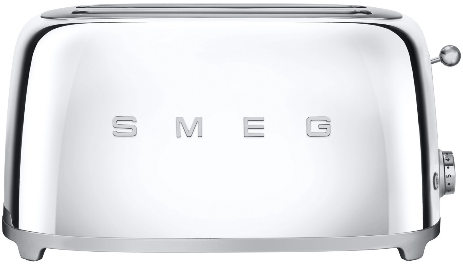 Smeg TSF02SSEU  4-Scheiben-Toaster  Krümelschublade  Stopptaste  6 Stufen