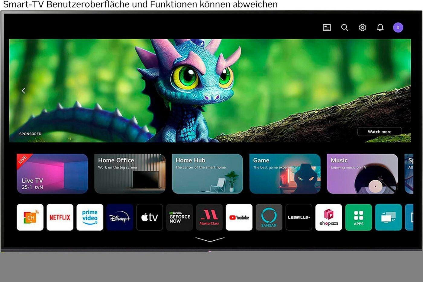 LG 43UT73006  4K Ultra HD 43 Zoll LED HDR TV