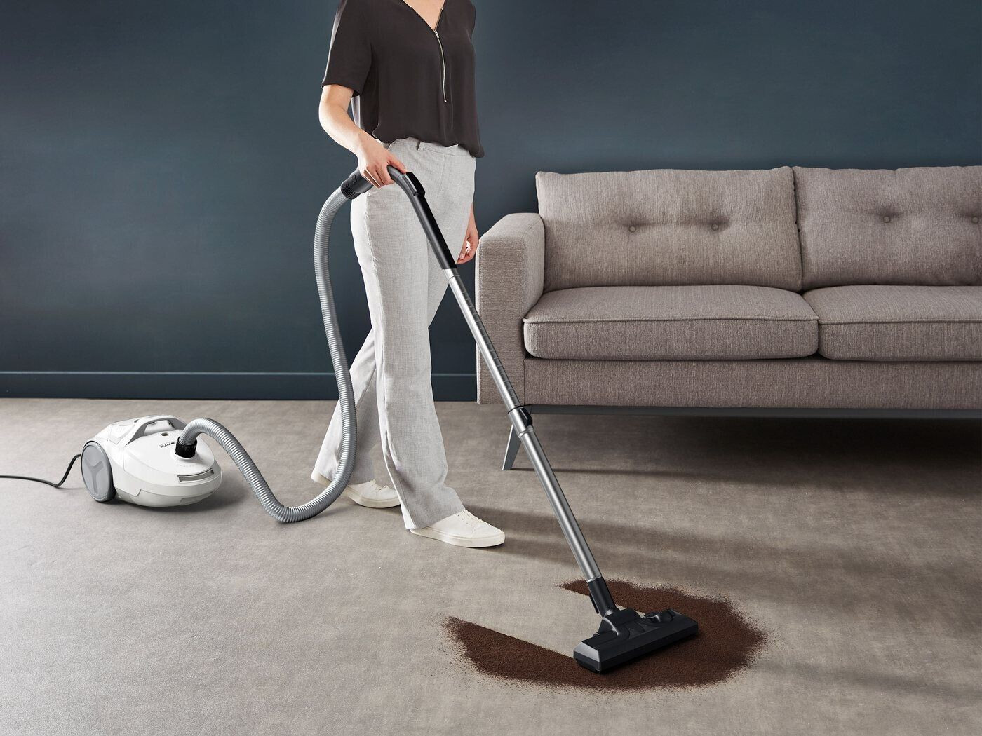 Rowenta RO3957EA Compact Power Bodenstaubsauger weiß