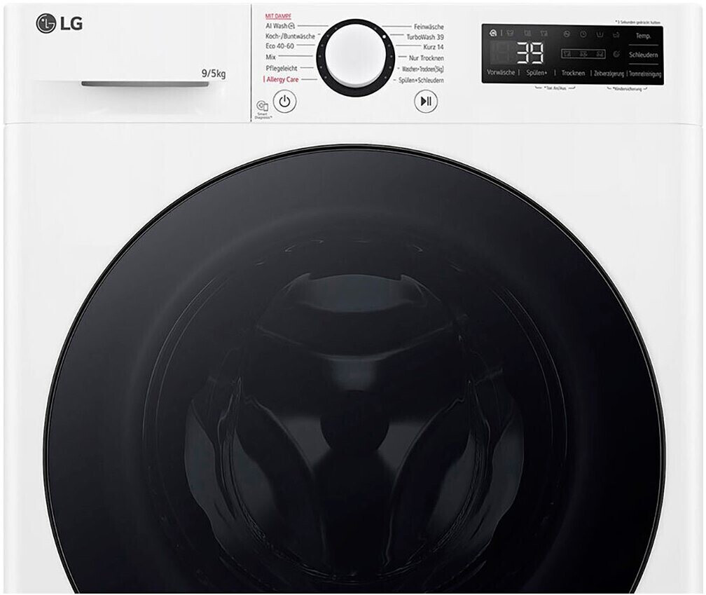 LG V5WD95SLIM Frontlader-Waschtrockner 9 - 5 kg freistehend
