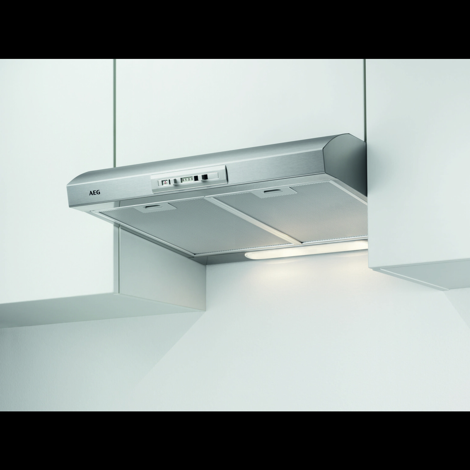 AEG DUB1611M Unterbau-Dunstabzugshaube / Abluft oder Umluft / 60cm