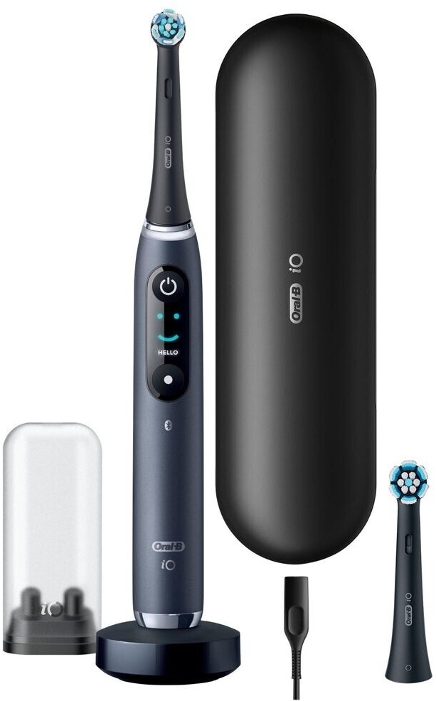 Oral-B iO Series 9N Black Onyx Elektrozahnbürste  7 Reinigungsstufen  Bluetooth