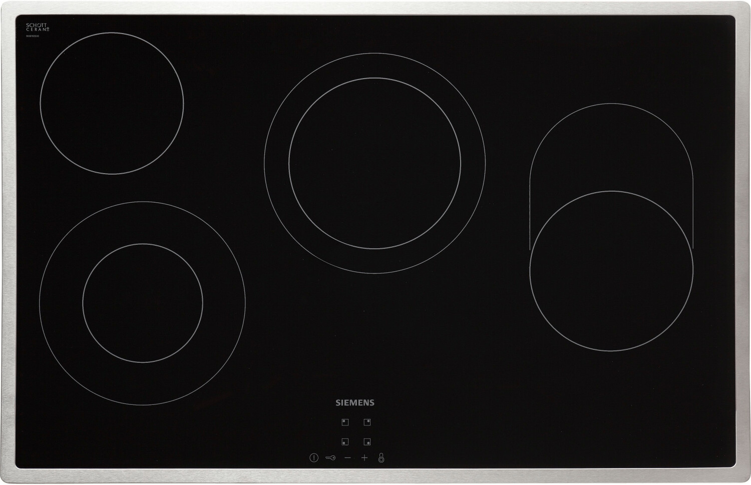 Siemens ET845HH17 Kochfeld Elektro, 79.5 cm, touchControl-Bedienung