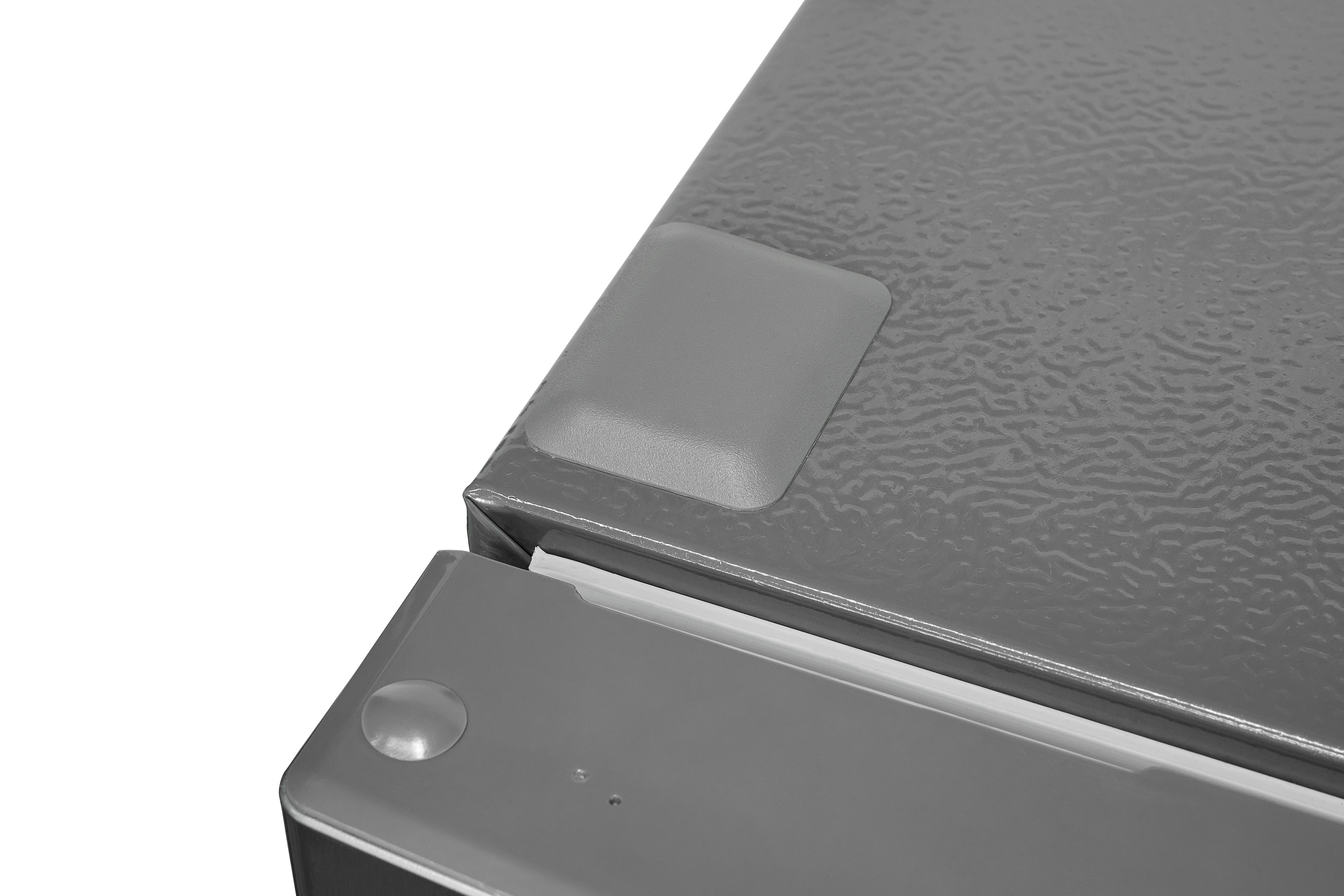 Exquisit KGC231-60-E-050C – Moderne Kühl-Gefrierkombination, inoxlook, 157 Liter, freistehend Exquisit KGC231-60-E-050C – Moderne Kühl-Gefrierkombination, inoxlook, 157 Liter, freistehend