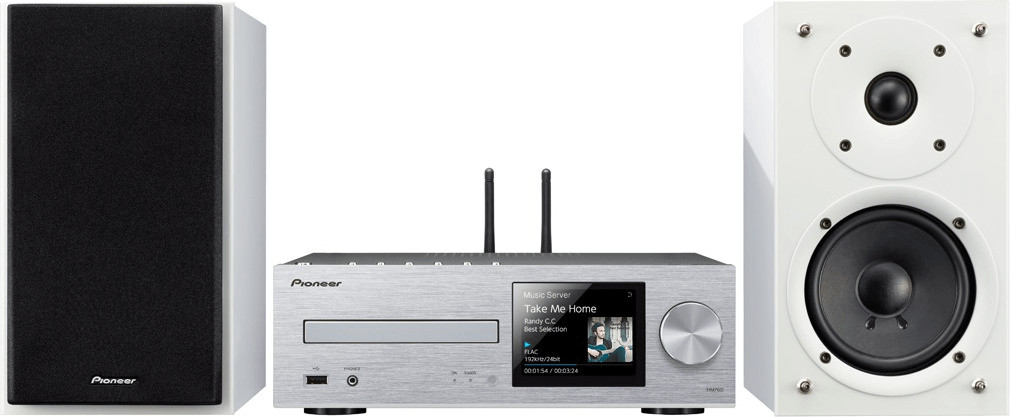 Pioneer X-HM76D Micro Hifi Anlage weiß