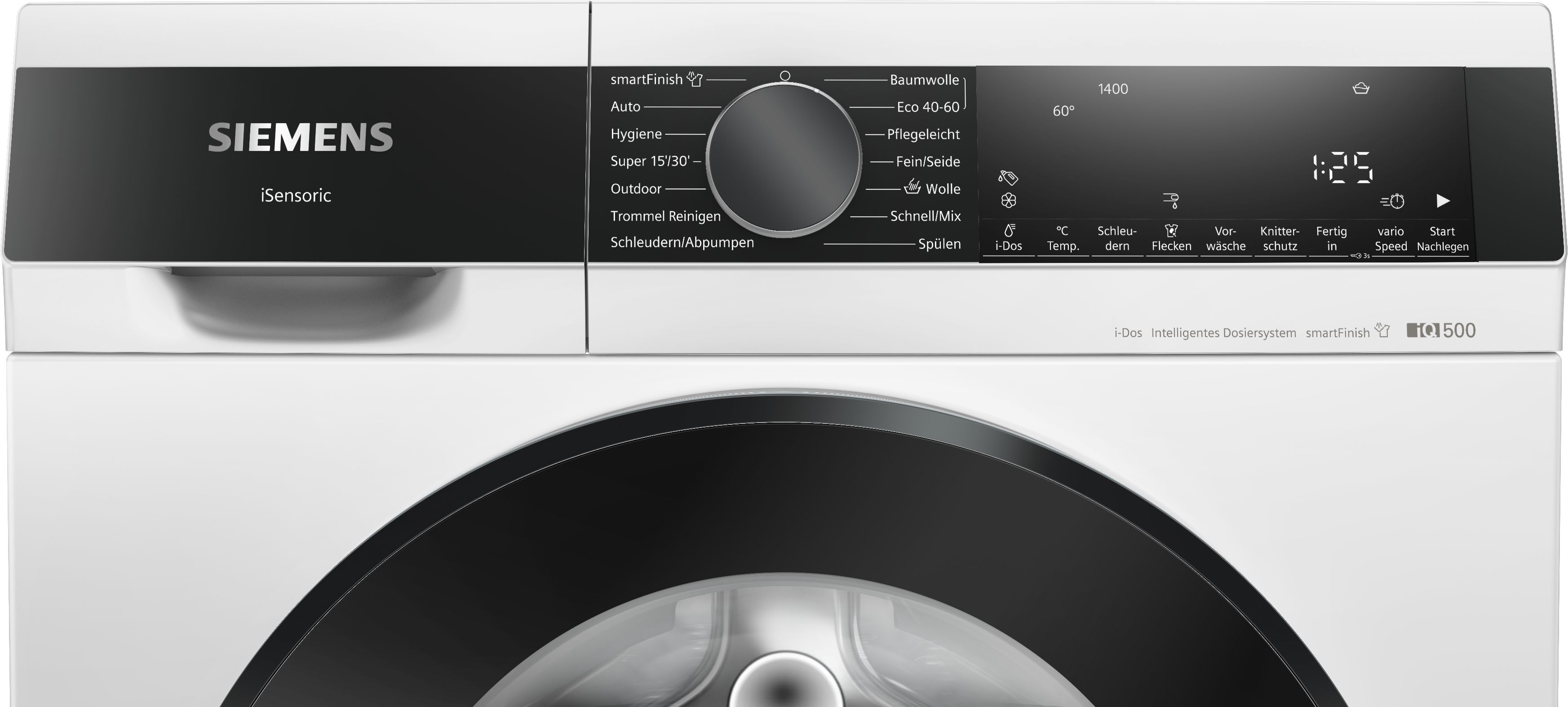 Siemens WG44G2F22 Waschmaschine, 9 kg, 1400 U/min, intelligente Dosierung Siemens WG44G2F22 Waschmaschine, 9 kg, 1400 U/min, intelligente Dosierung