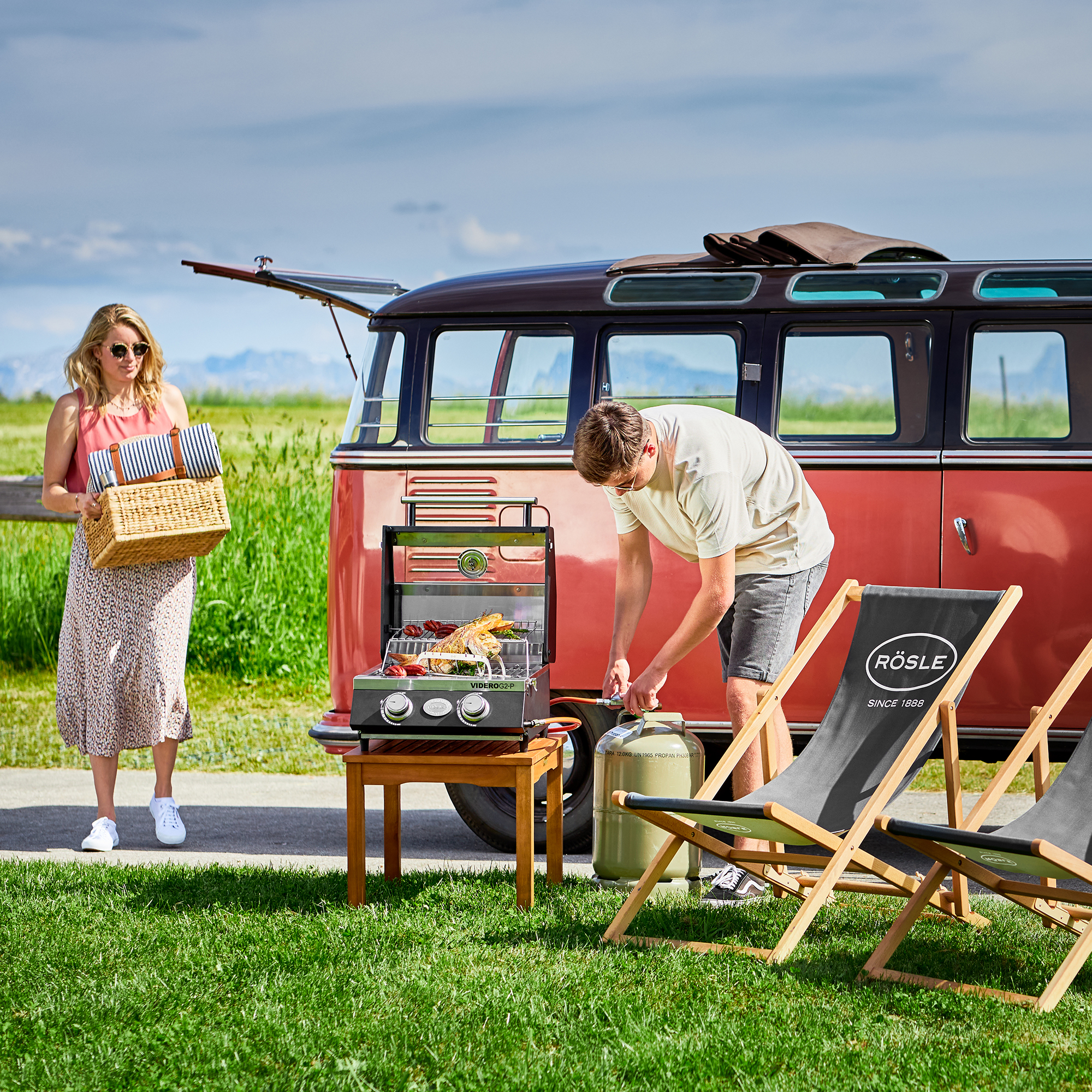 Rösle Videro G2-P BBQ-Portable Gasgrill