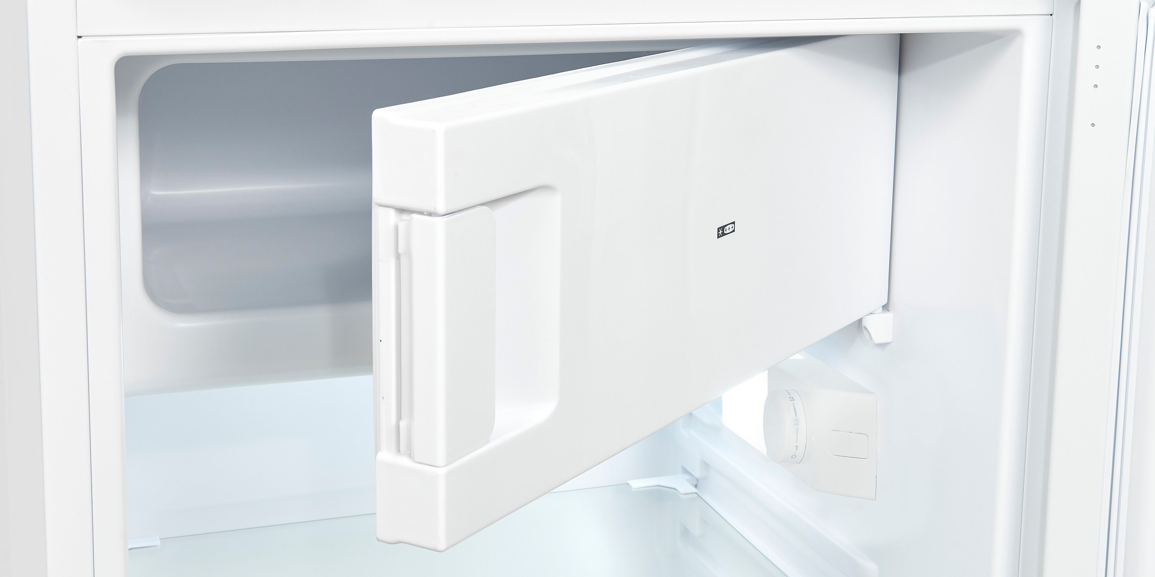 Exquisit EKS131-4-E-040D – Einbaukühlschrank mit Gefrierfach, 118 Liter und LED-Beleuchtung Exquisit EKS131-4-E-040D – Einbaukühlschrank mit Gefrierfach, 118 Liter und LED-Beleuchtung