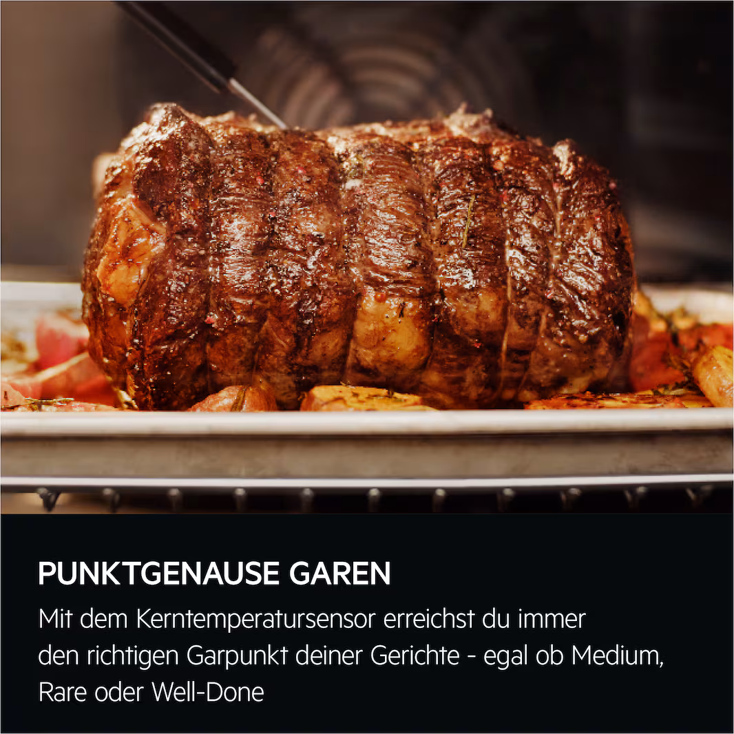 AEG TP9SB83ZAB Einbaubackofen / WLAN-fähig / Dampfreinigung 