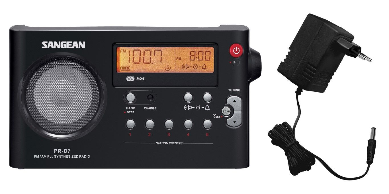 Sangean Hedonic 70 (PR-D7) tragbares AM / FM-Radio