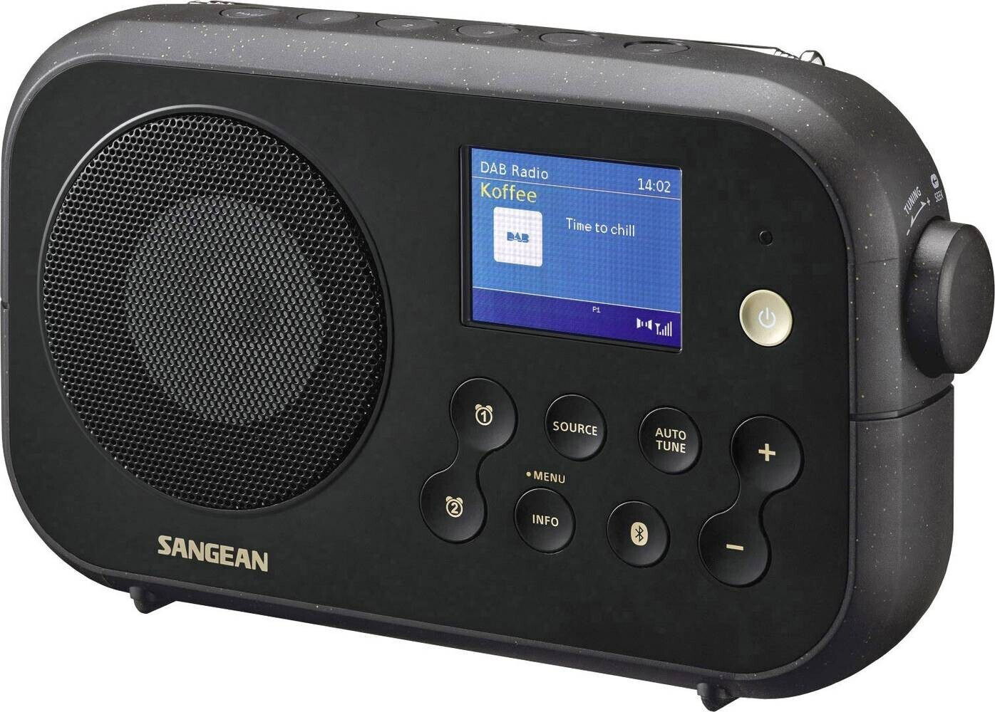 Sangean DPR-42 Traveller schwarz Digitalradio