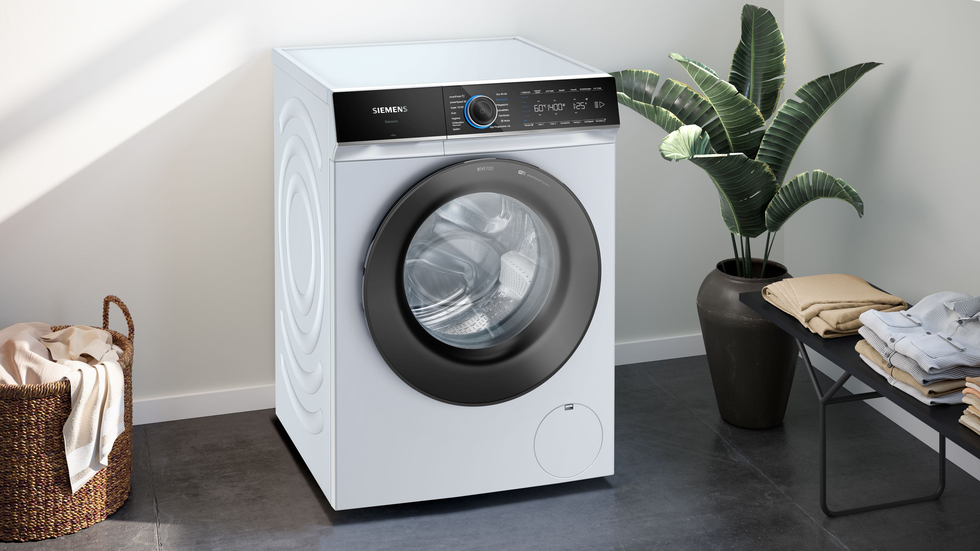 Siemens WG44B2A40 Waschmaschine  Frontlader  9 kg  1.400 U/Min  WLAN (Wi-Fi)