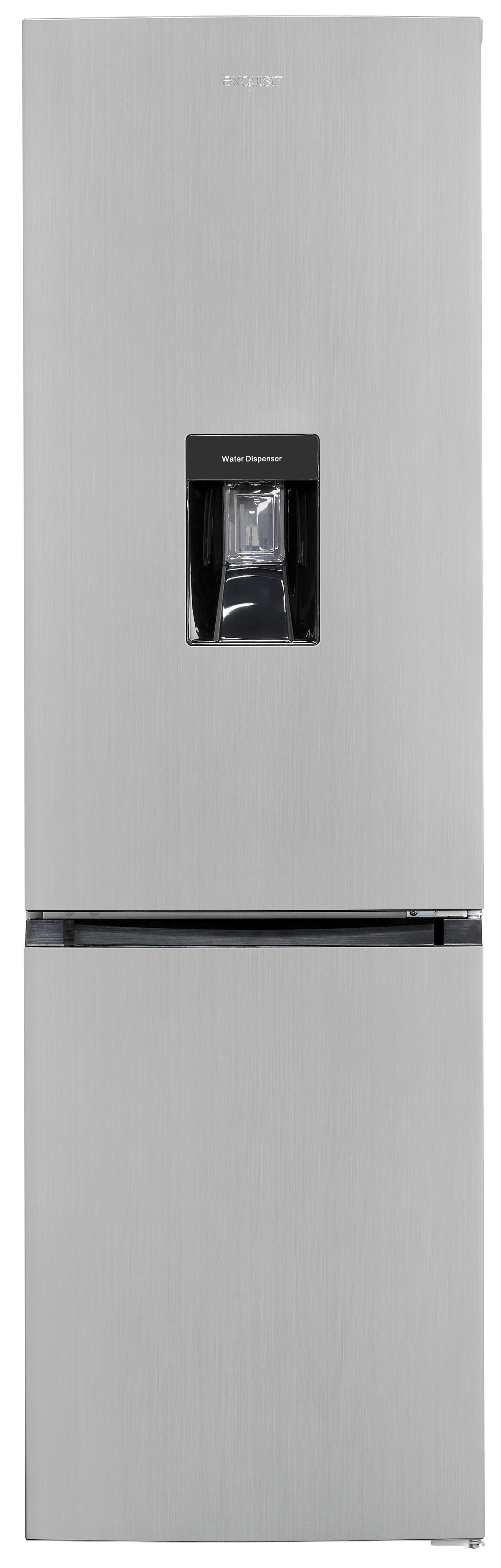 Exquisit  KGC265-70-NF-WS-040C Kühl-Gefrierkombination – 251 Liter, Wasserspender, freistehend