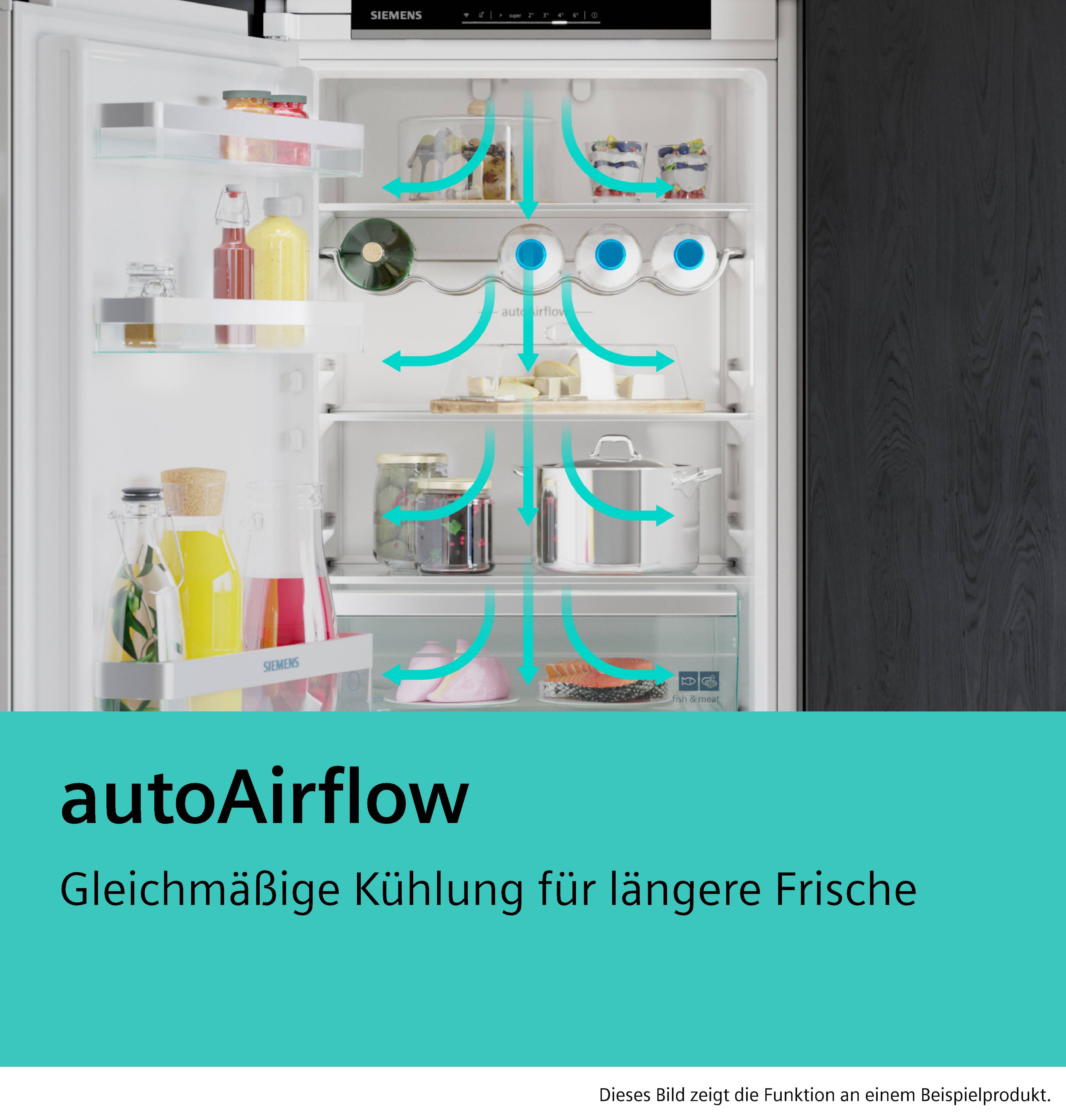 Siemens KI32LADD1 iQ500, Einbau-Kühlschrank mit Gefrierfach Siemens KI32LADD1 iQ500, Einbau-Kühlschrank mit Gefrierfach
