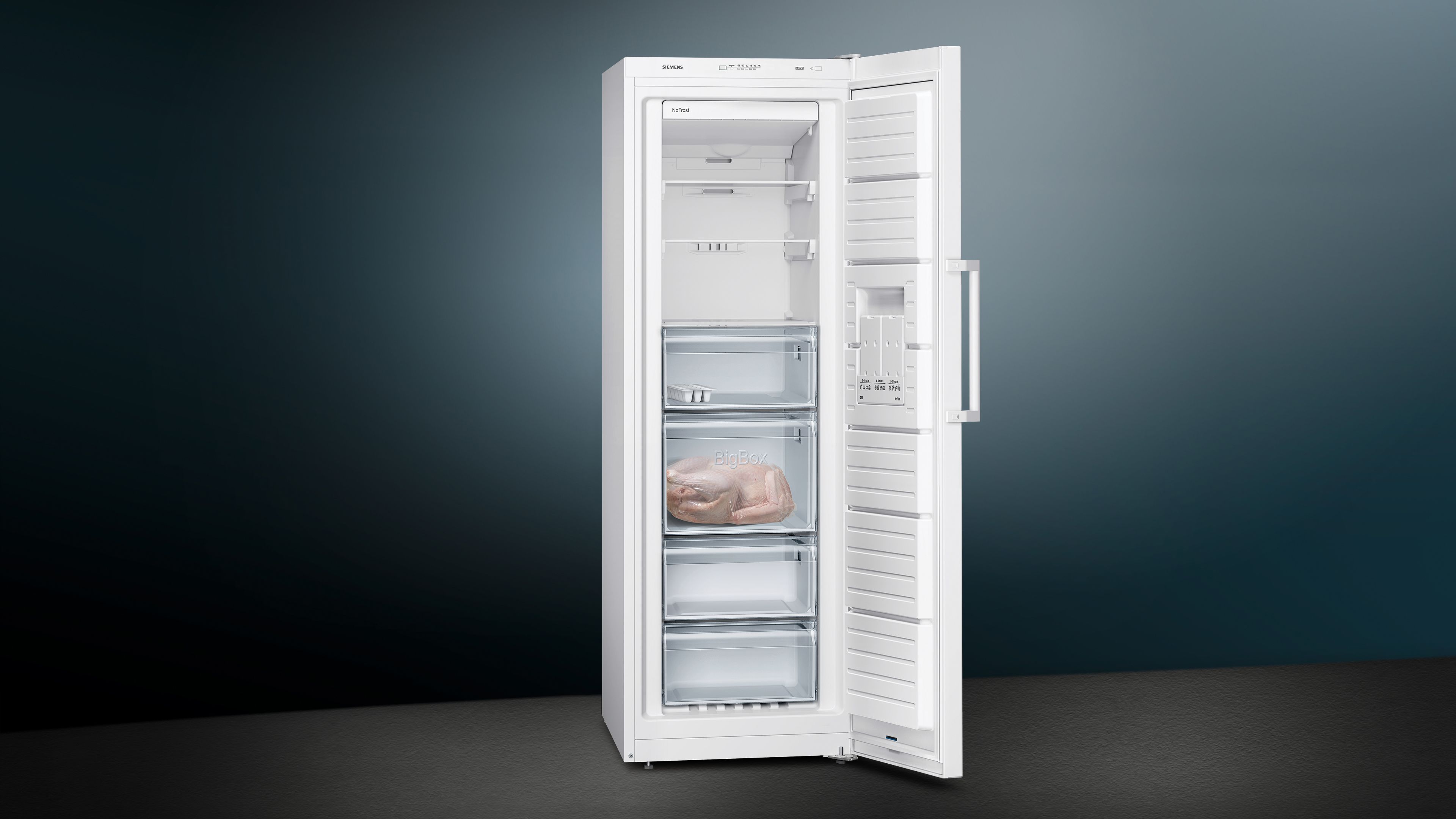 Siemens GS33NVWEP iQ300 Freistehender Gefrierschrank