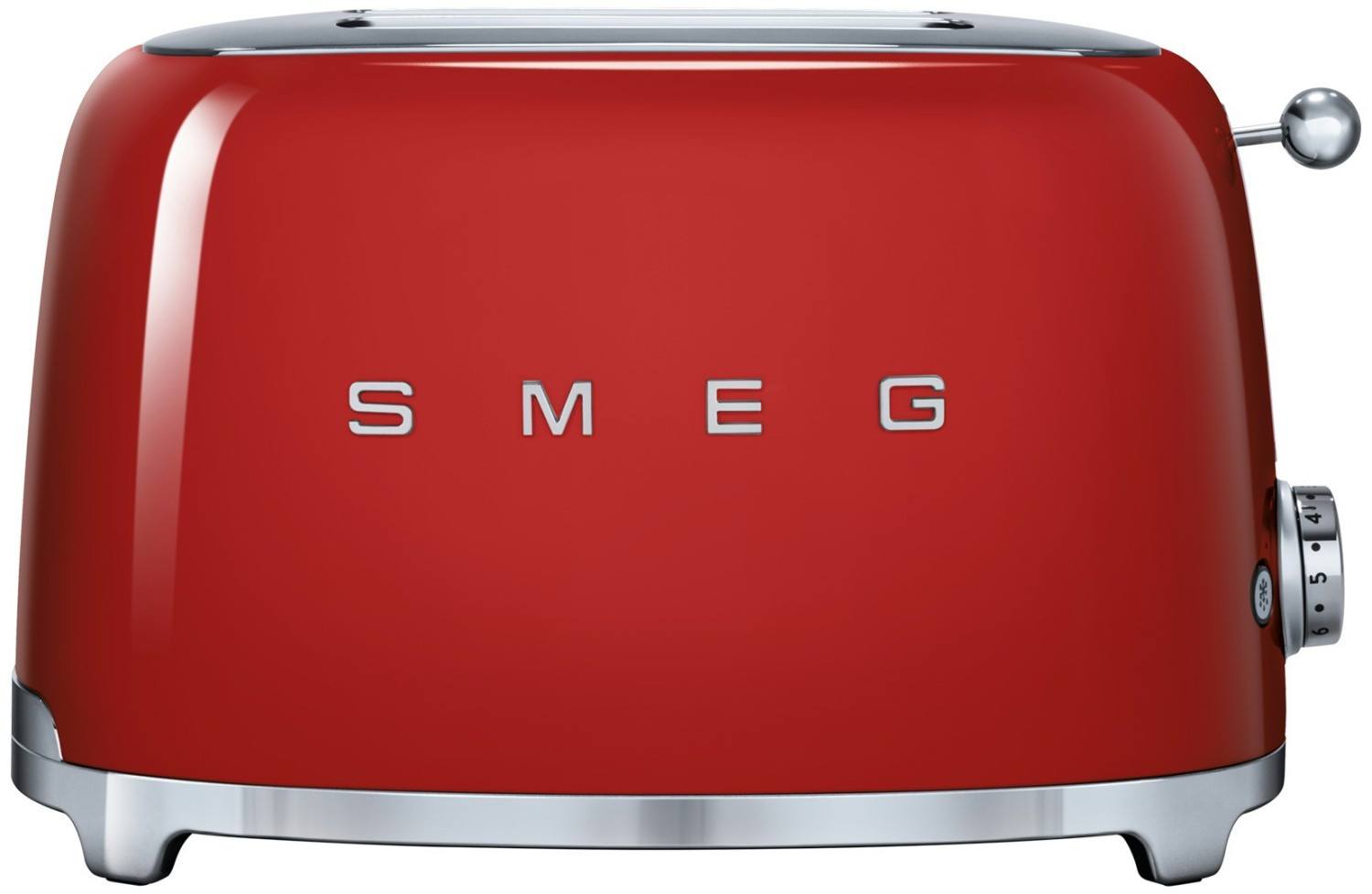 Smeg 50-iger Style 2-Scheiben-Toaster rot TSF01RDEU