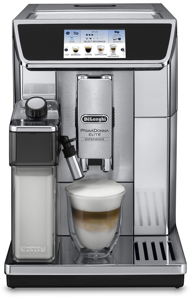 DeLonghi ECAM 650.85 MS PrimaDonna Elite Experience  Kaffeevollautomat  2-Tassen-Funktion