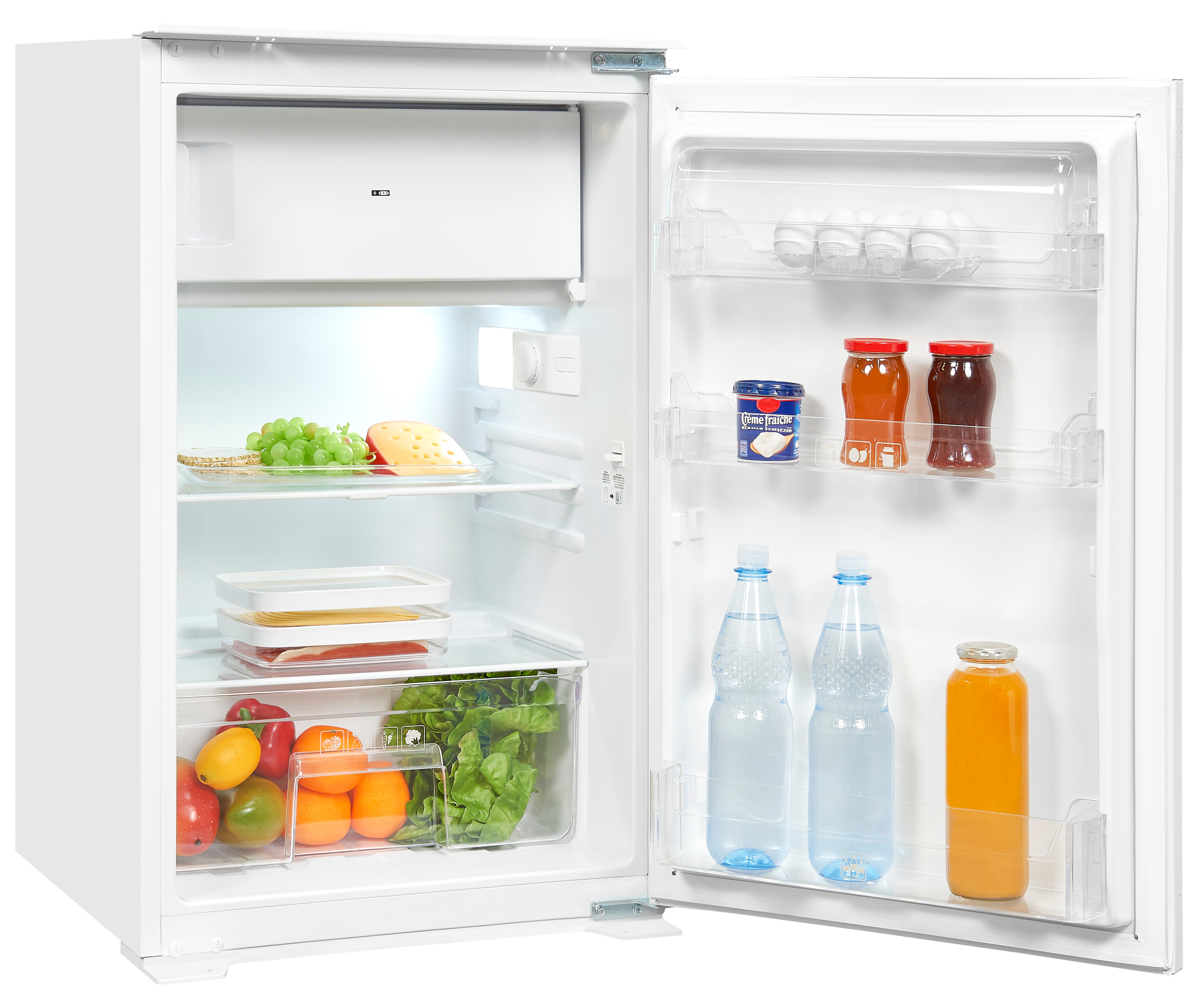 Exquisit EKS131-4-E-040D – Einbaukühlschrank mit Gefrierfach, 118 Liter und LED-Beleuchtung Exquisit EKS131-4-E-040D – Einbaukühlschrank mit Gefrierfach, 118 Liter und LED-Beleuchtung