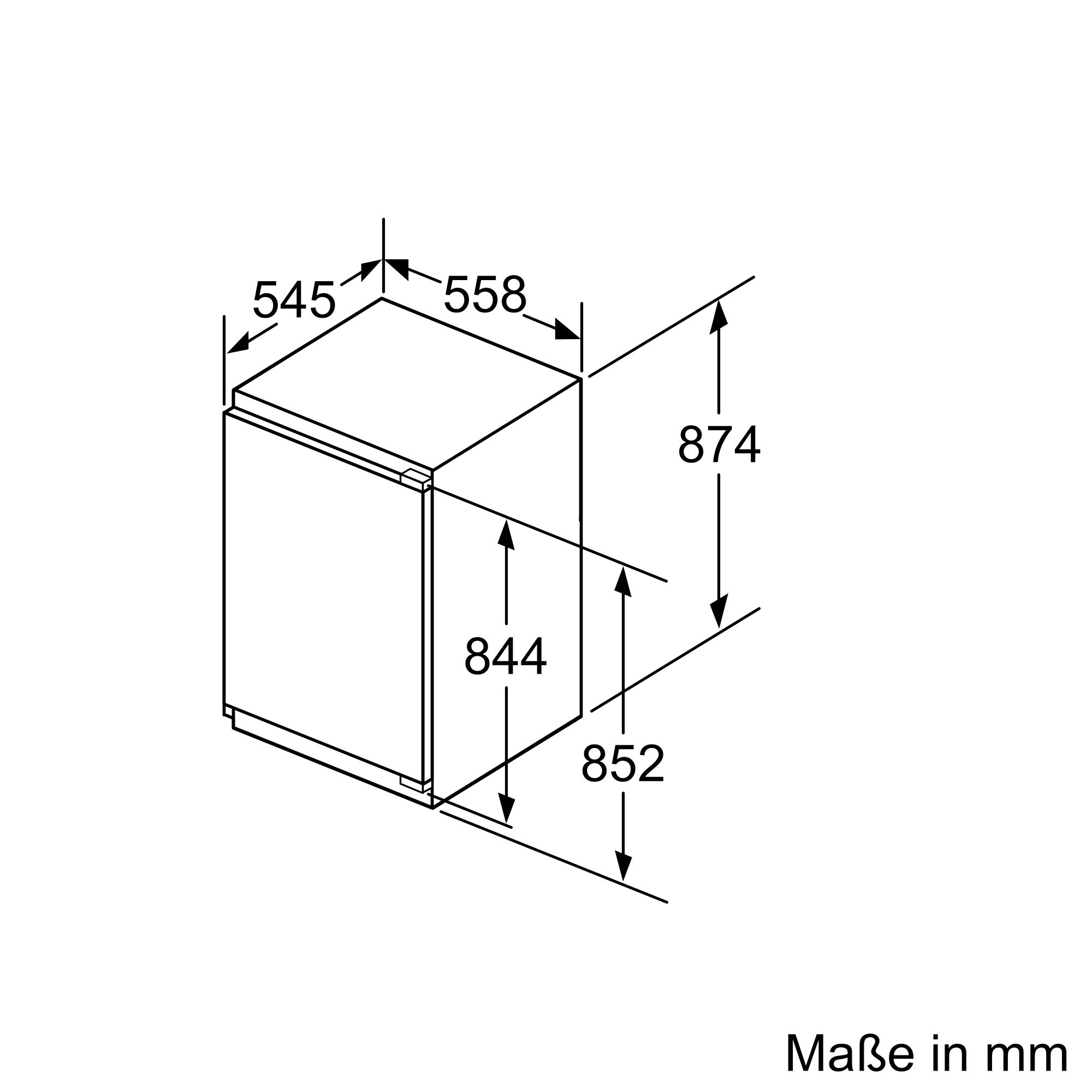 Siemens GI21VADE0  Einbaugefrierschrank  176 kWh/Jahr  96 Liter