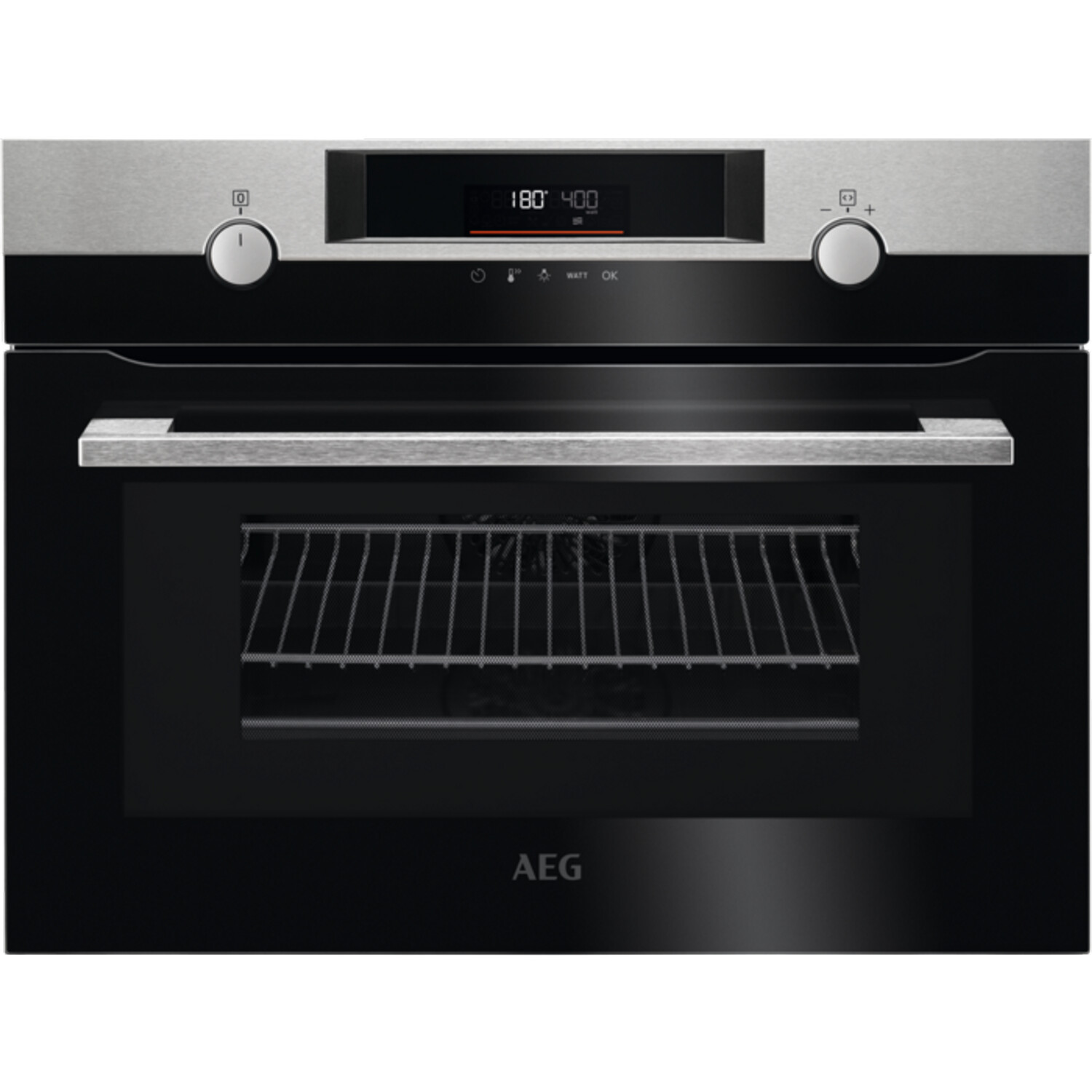 AEG KMK565060M Kompaktbackofen  Heißluft  Mikrowelle  Grill 