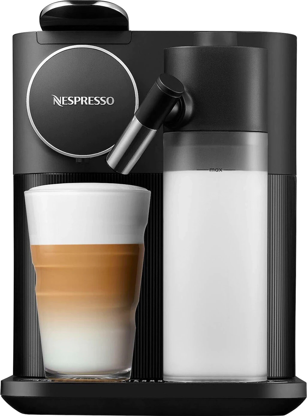 DeLonghi EN640.B Lattissima schwarz  Kaffeekapselmaschine  Füllmenge Wassertank 1 l  19 bar 