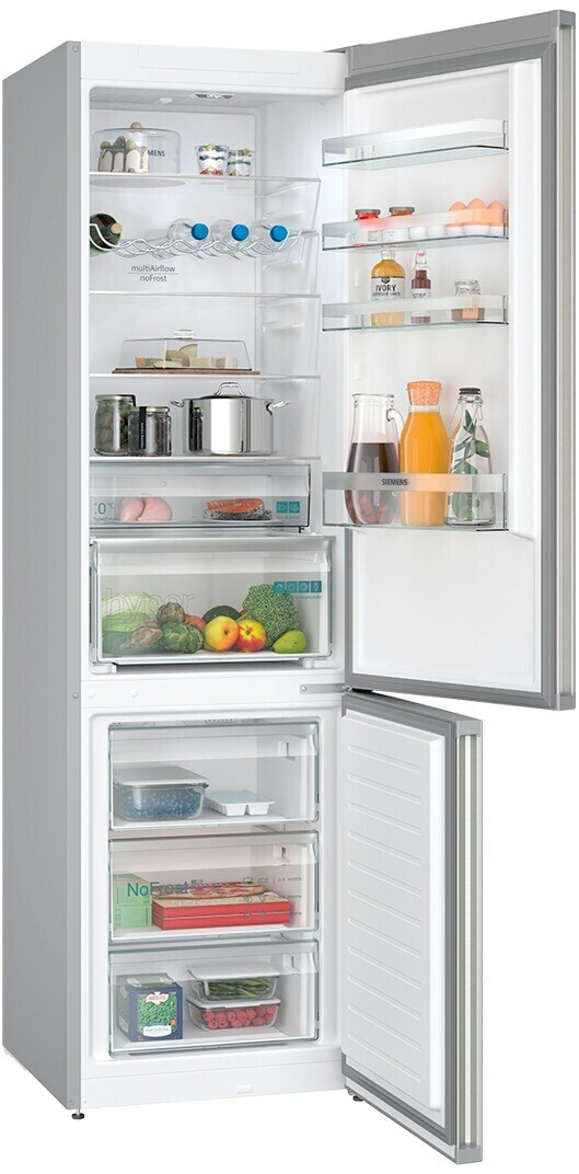 Siemens KG39NXIBF iQ300 Kühl-Gefrier-Kombination, 203 x 60 cm, 260 L Kühlen und 103 L Gefrieren freistehend