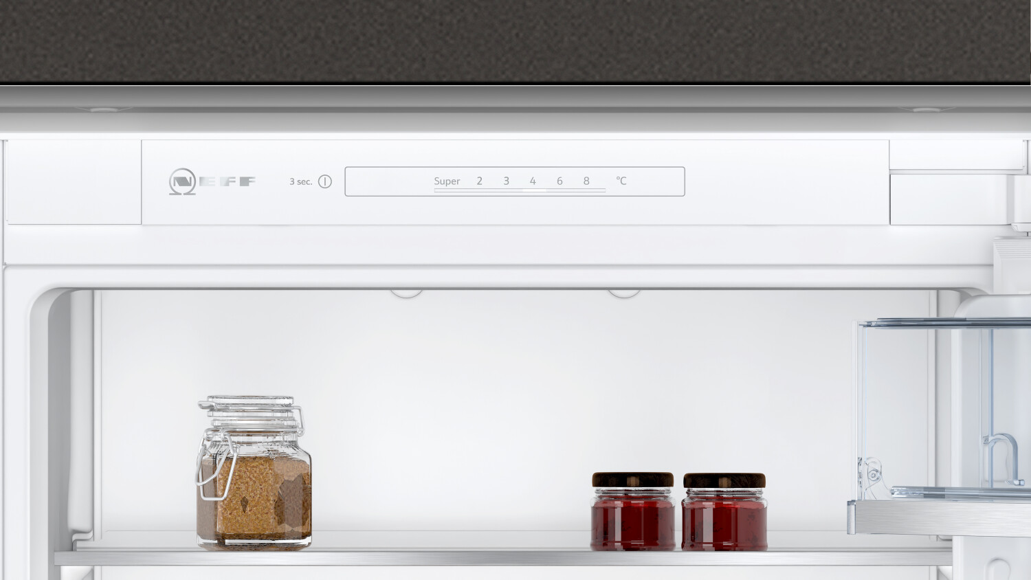 Neff KI5862SE0S Einbaukühlschrank  Inhalt Kühlbereich 183 Liter 