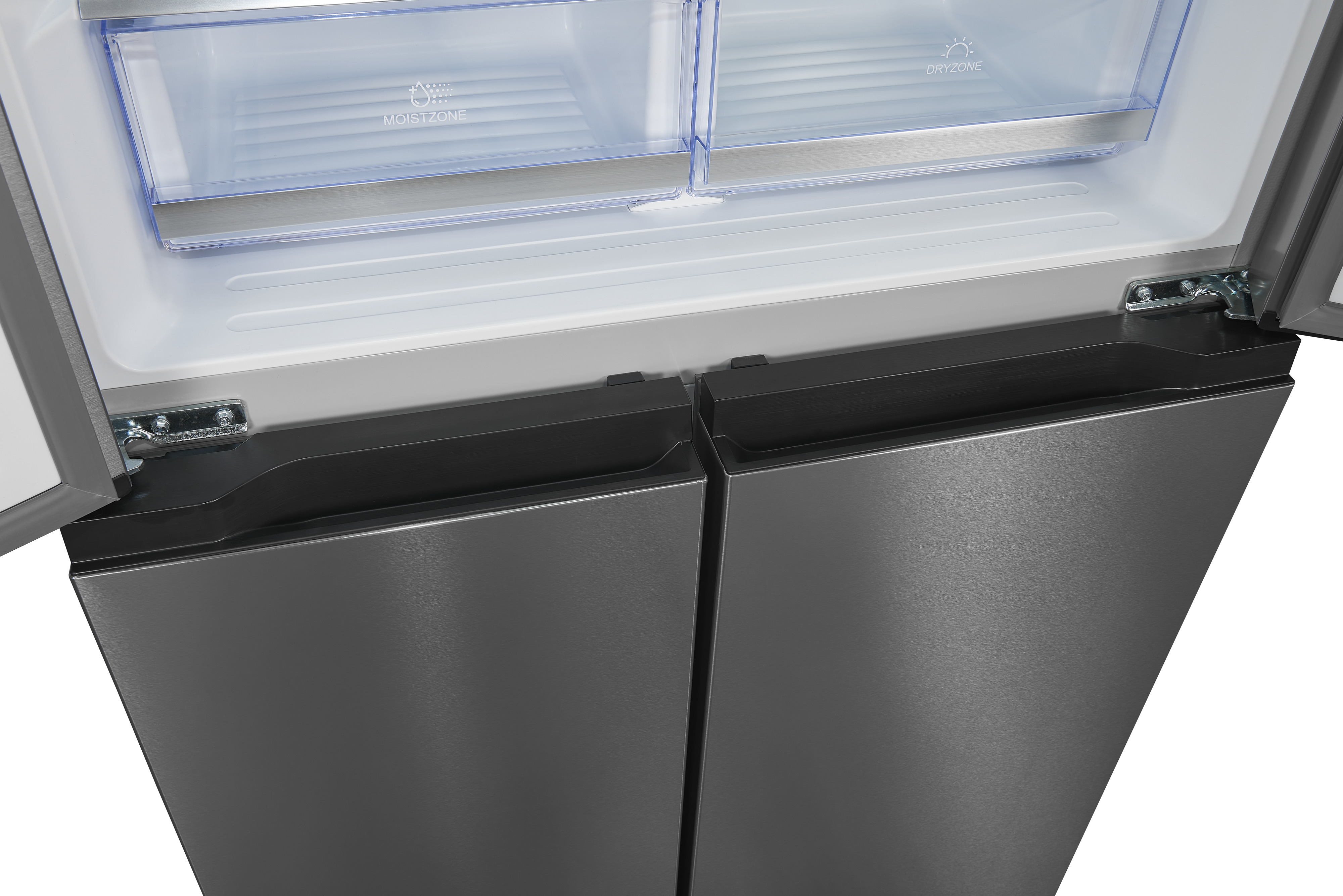Exquisit MD430-100-WS-200E inoxlook-az – Side-by-Side-Kühlschrank mit No-Frost und Wasserspender Exquisit MD430-100-WS-200E inoxlook-az – Side-by-Side-Kühlschrank mit No-Frost und Wasserspender
