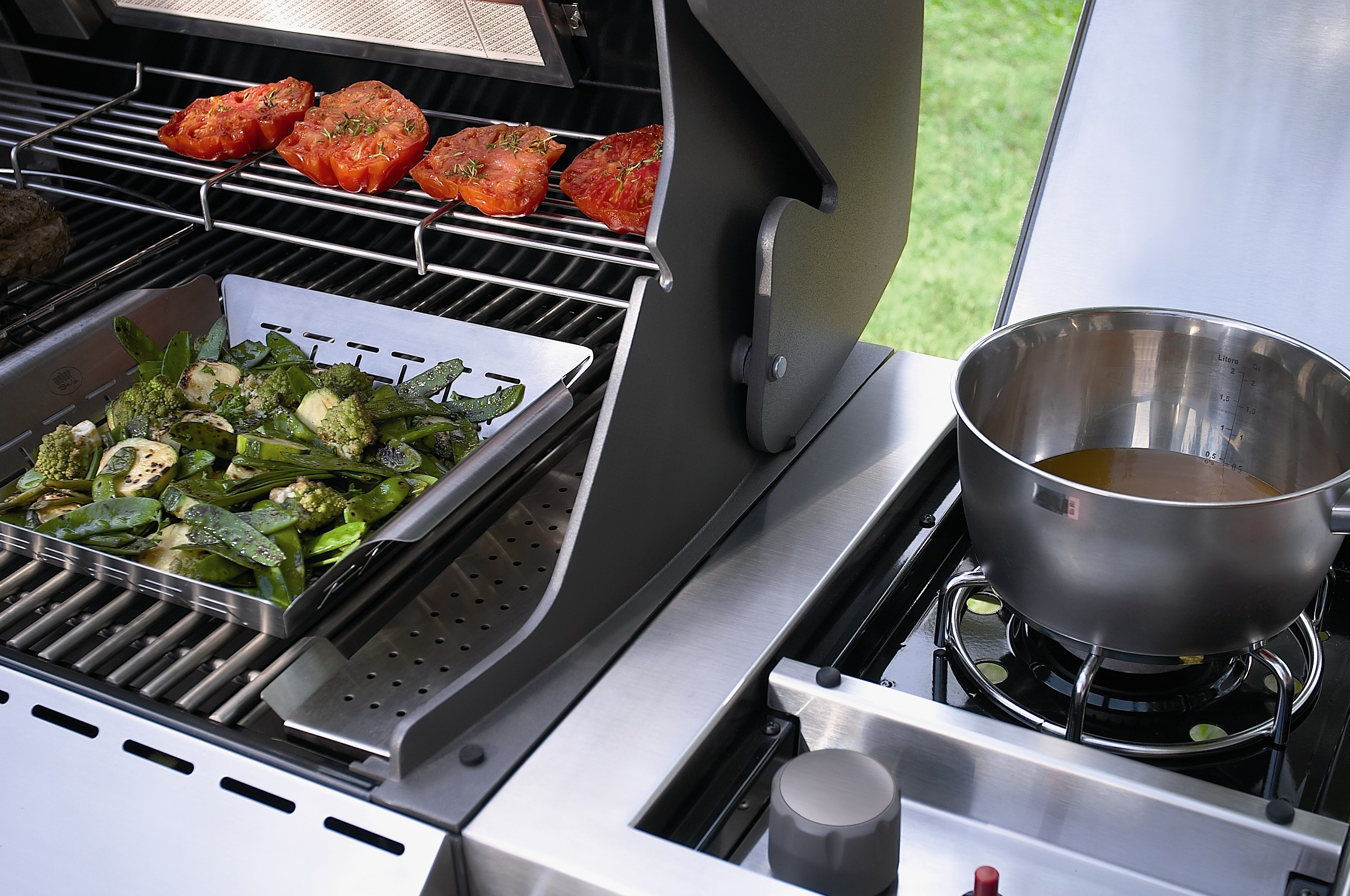 Weber Summit S-470 GBS Edelstahl (7170079) Gasgrill