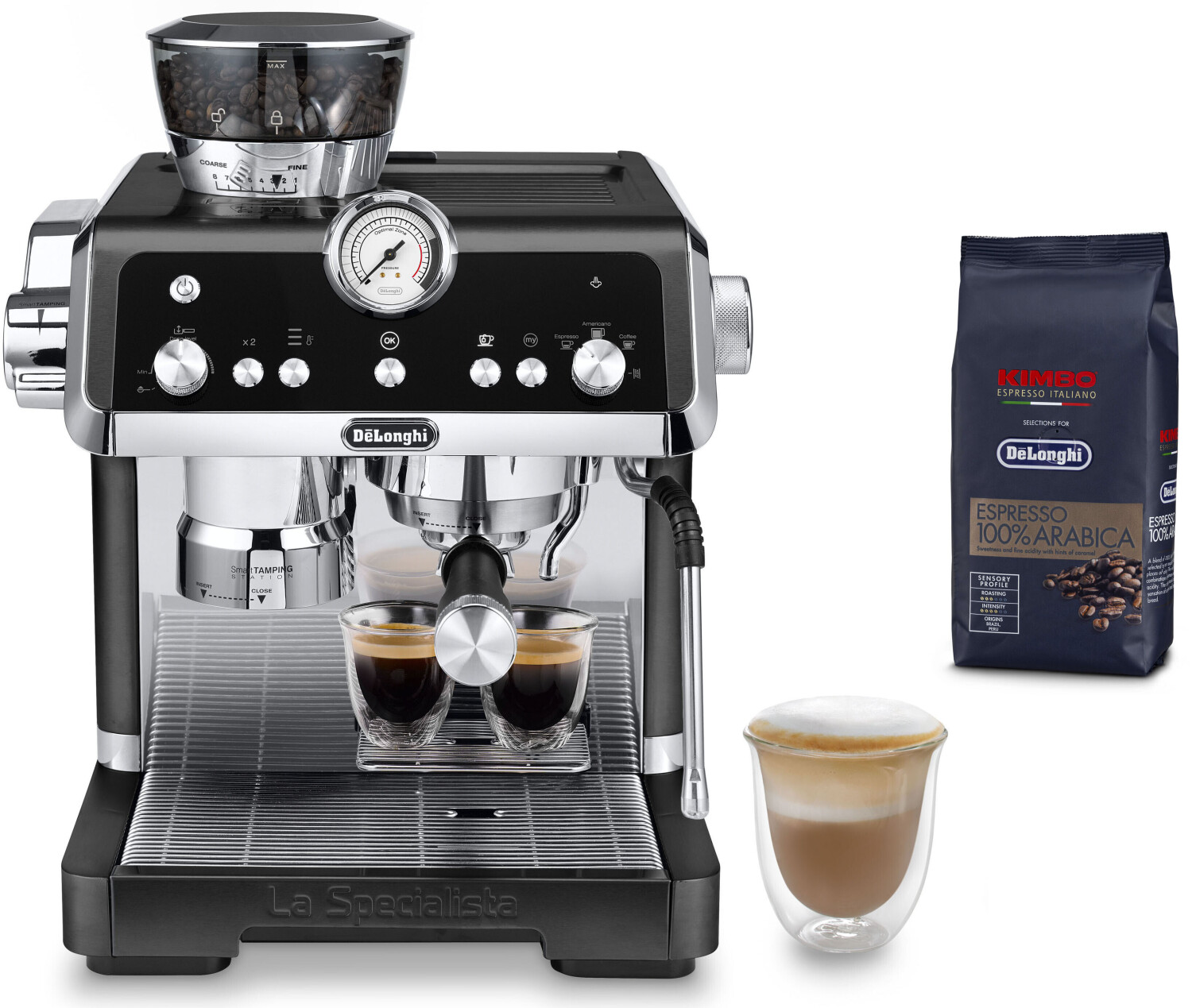 DeLonghi La Specialista Prestigio EC9355.BM 2.0 Siebträgermaschine  Milchaufschäumdüse  