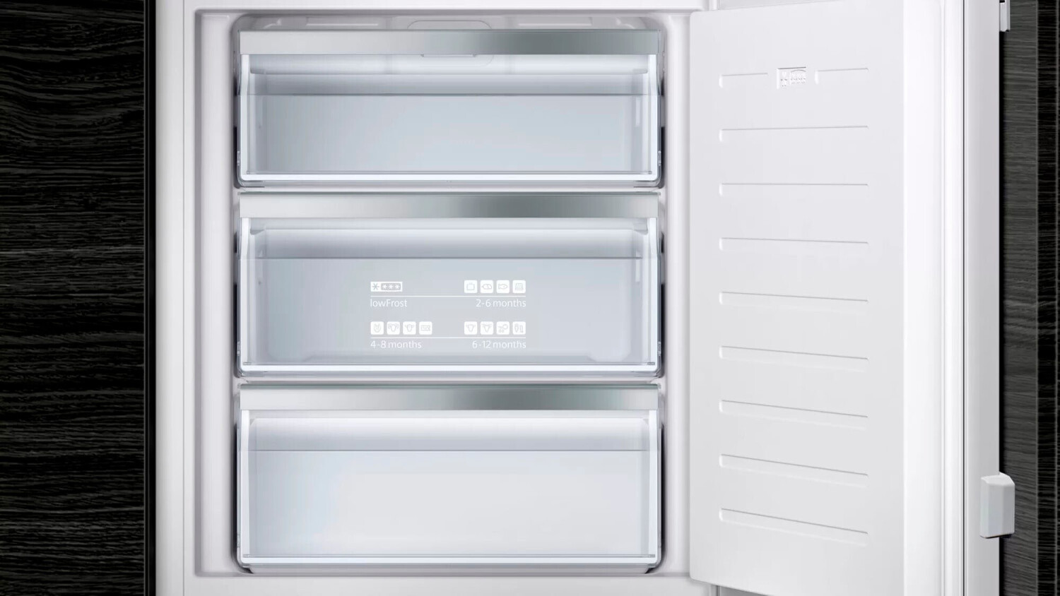 Siemens GI11VAFE0 Einbau-Gefrierschrank, lowFrost, freshSense, softClosing Tür