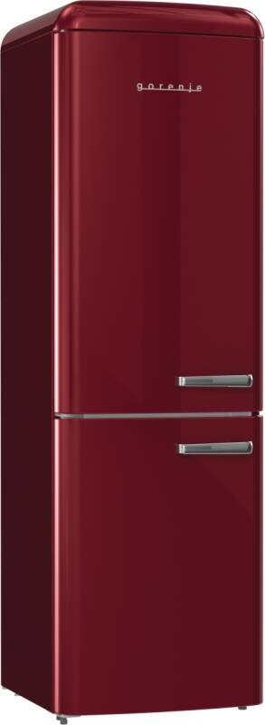 Gorenje B-Ware mit Schaden ONRK619DR-L Kühl-Gefrier-Kombination Burgundy Links FG 86