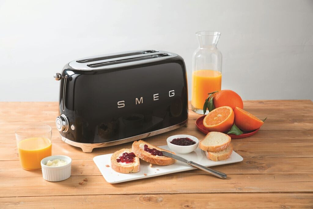 Smeg TSF02BLEU  Toaster 4 Scheiben, schwarz