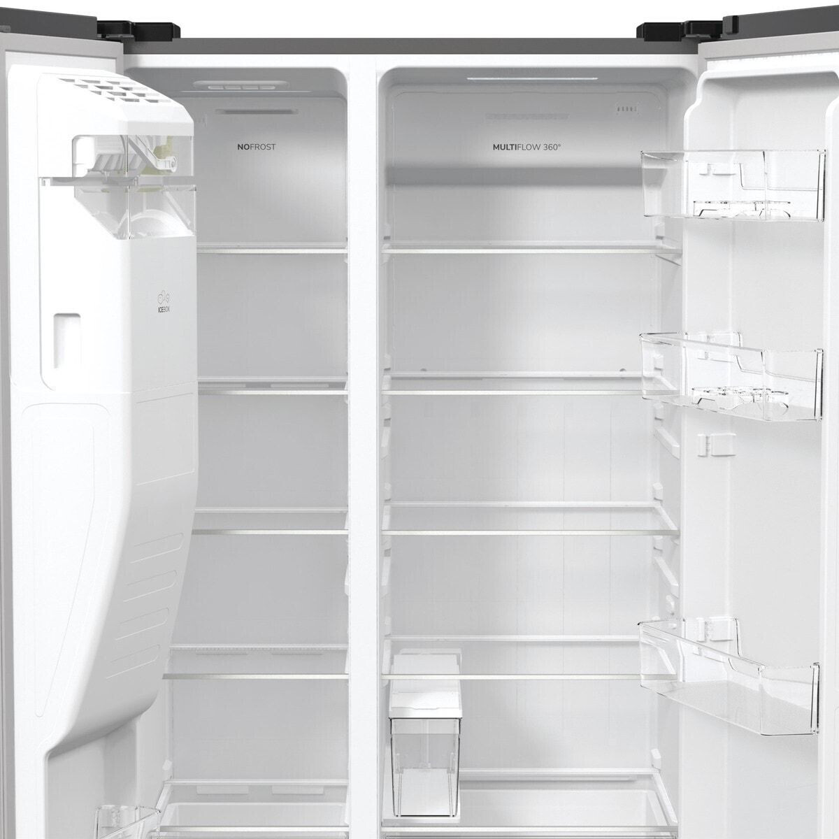 Gorenje NRR9185ESXL Side by Side Kühl-Gefrierkombination/NoFrost Plus/Inverter Kompressor
