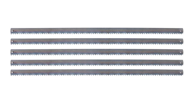 Einhell Dekupiersägeblatt-Set (passend für Einhell Dekupiersägen, 127 mm lang, 25 mm breit, 5 Stück)