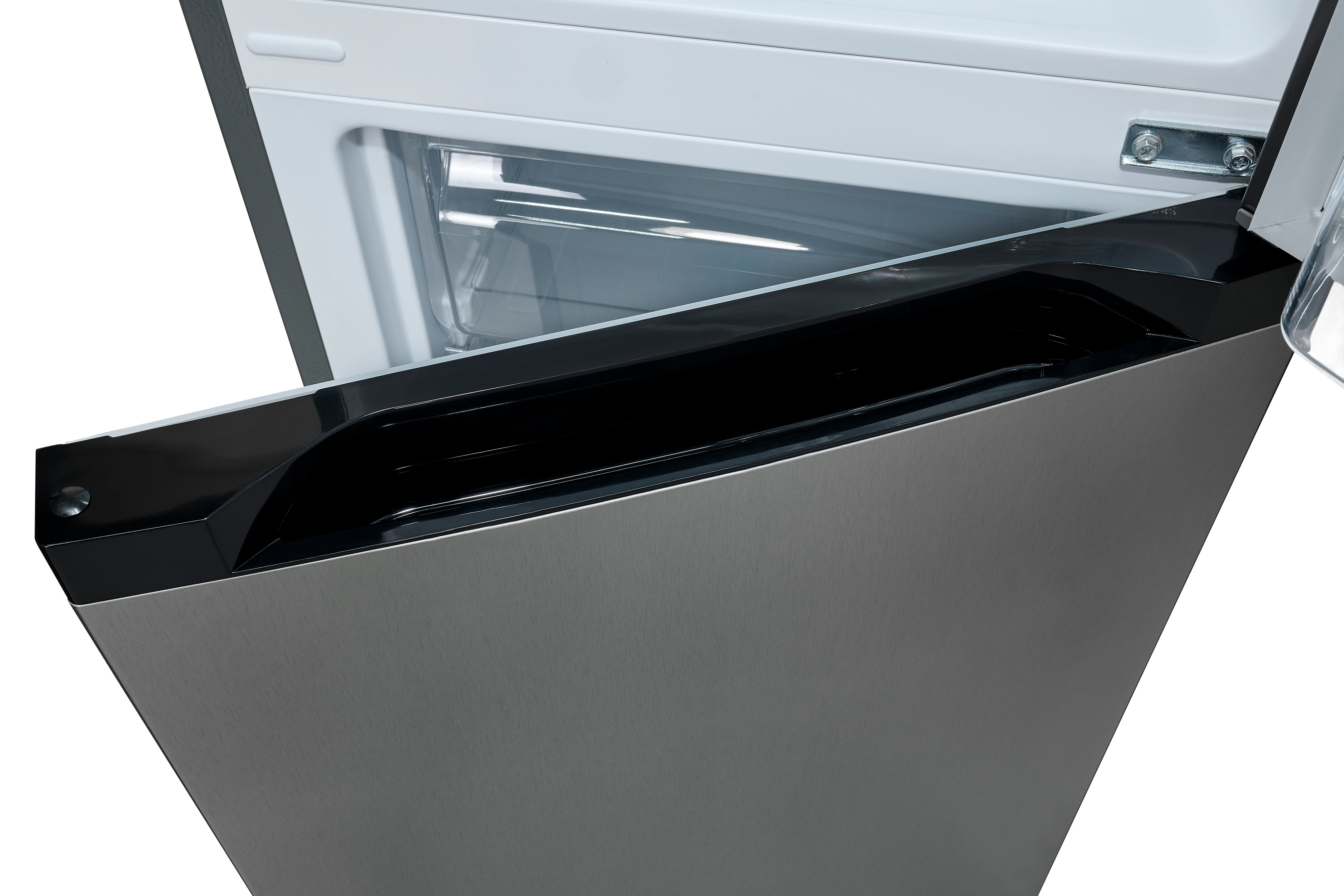 Exquisit KGC231-60-E-050C – Moderne Kühl-Gefrierkombination, inoxlook, 157 Liter, freistehend Exquisit KGC231-60-E-050C – Moderne Kühl-Gefrierkombination, inoxlook, 157 Liter, freistehend