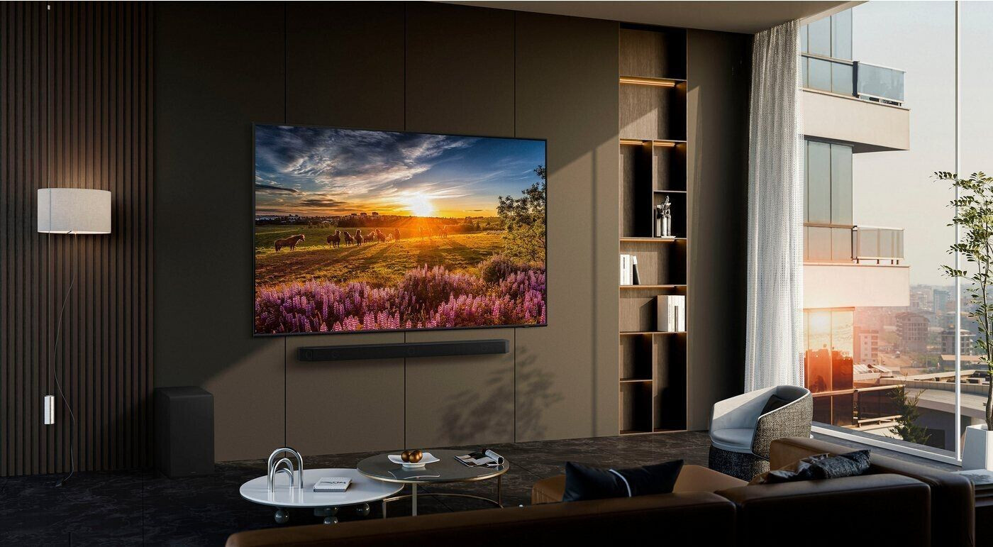 Samsung Ausstellungsstück Q85Q60D QLED 4K Q60D Fernseher 85 Zoll