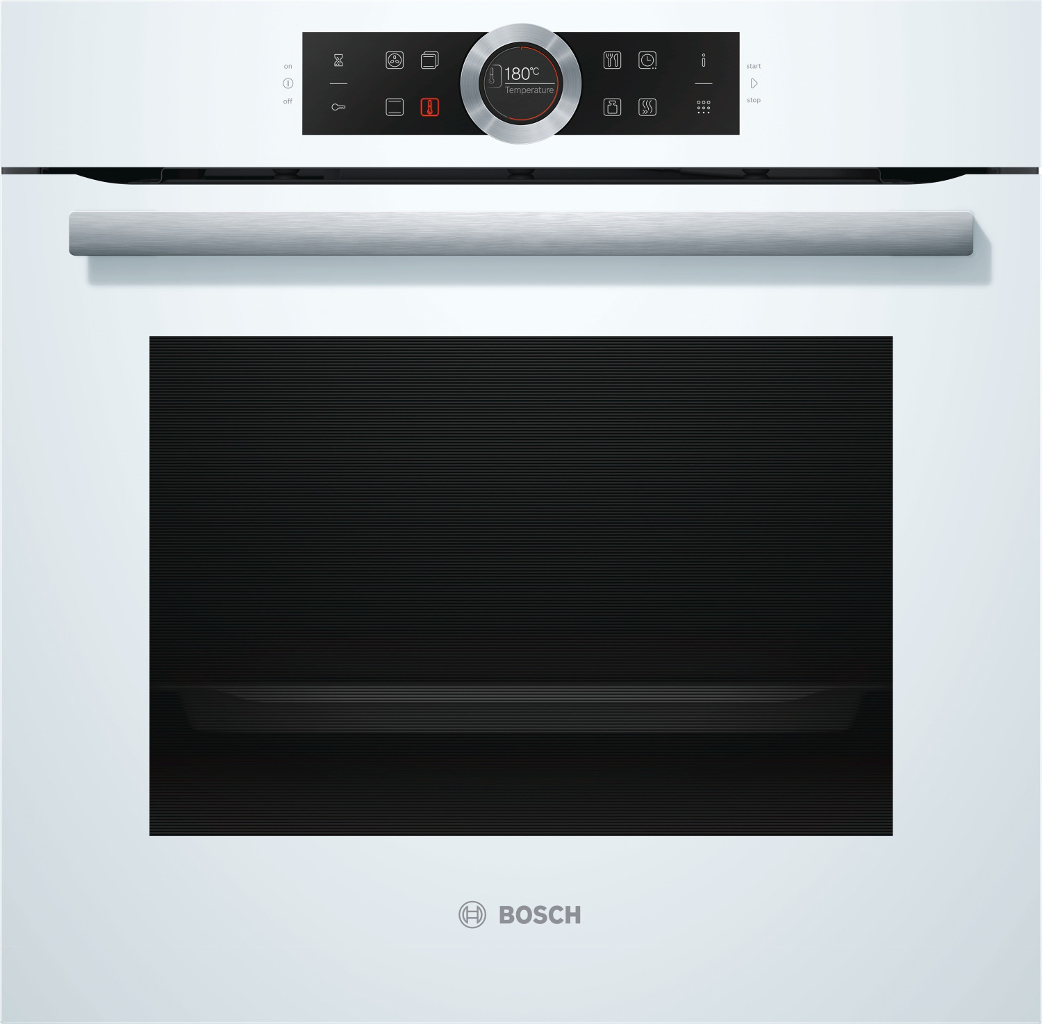 Bosch HBG675BW1 Einbaubackofen  71 Liter  Pyrolyse  Umluft  Heißluft  Grill 
