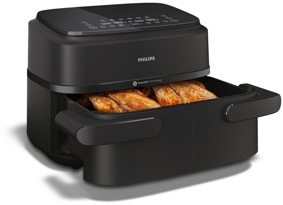 Philips NA150/00 Airfryer XXL 7,1 l Fassungsvermögen, Doppeltank 
