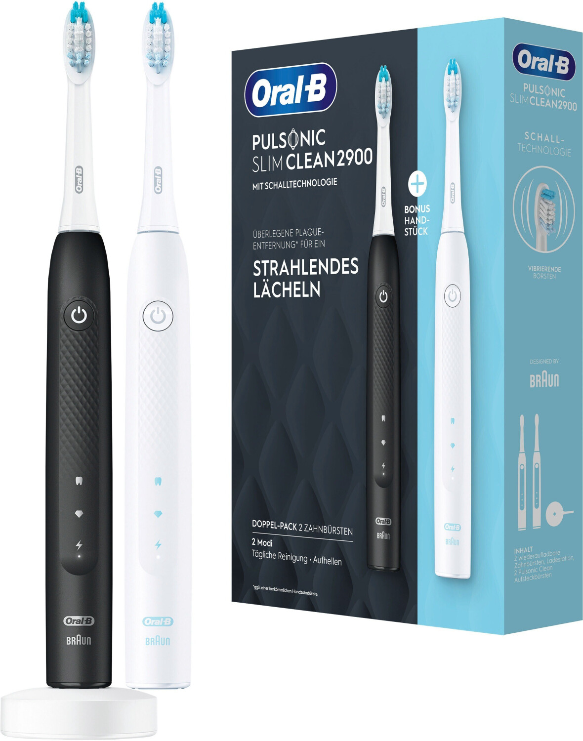 Oral-B Pulsonic Slim Clean 2900 Duo black/white