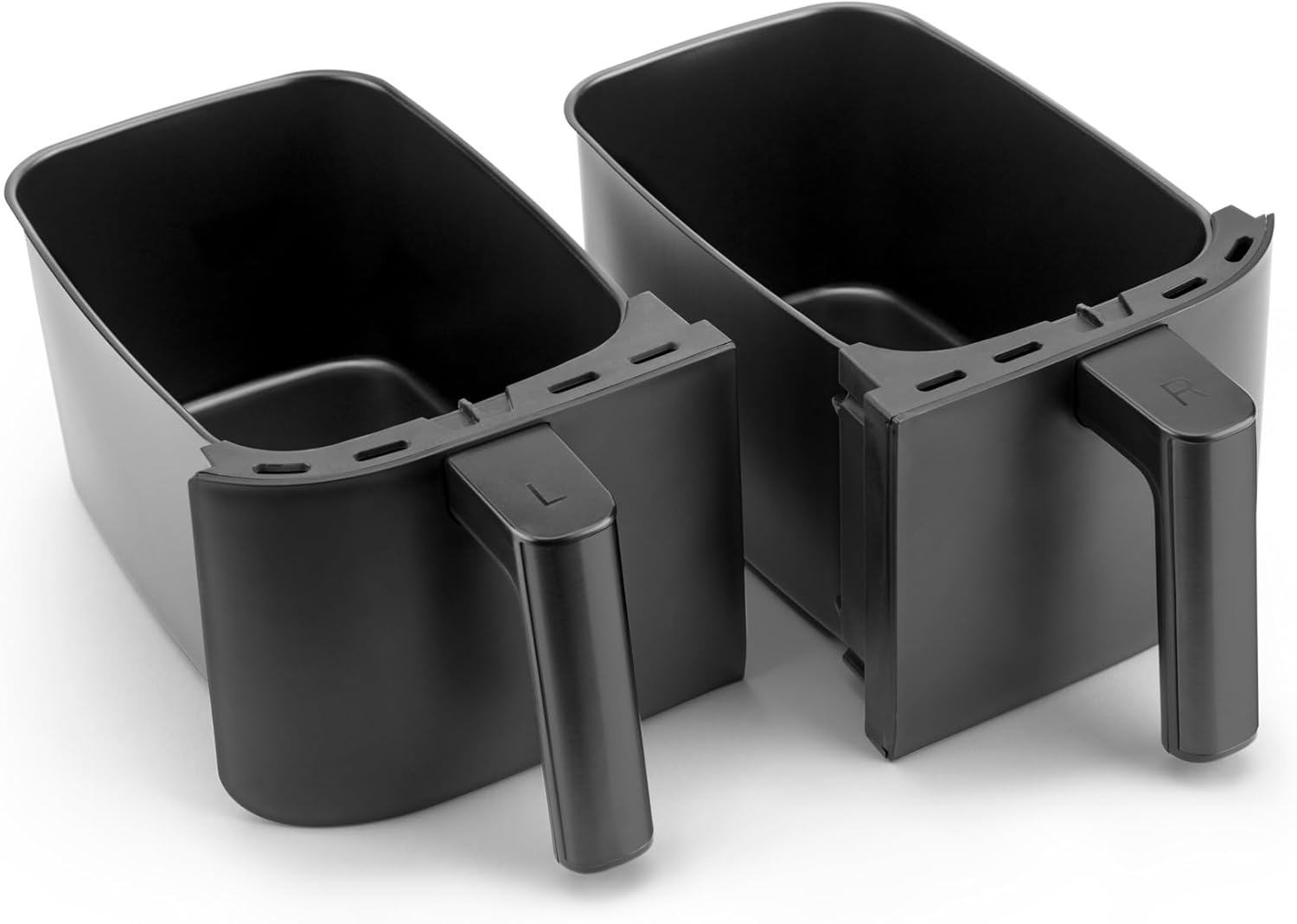 NUTRIBULLET NBA081B  Twin Drawer Air Fryer Heißluftfritteuse 2300 Watt Schwarz