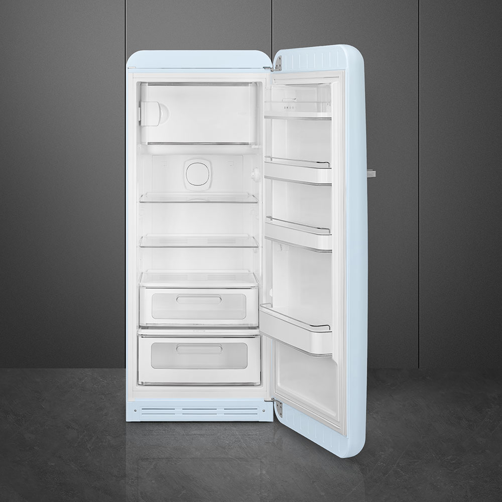 Smeg 50-iger Style Kühlschrank/Gefrierf. R Pastellblau FAB28RPB5