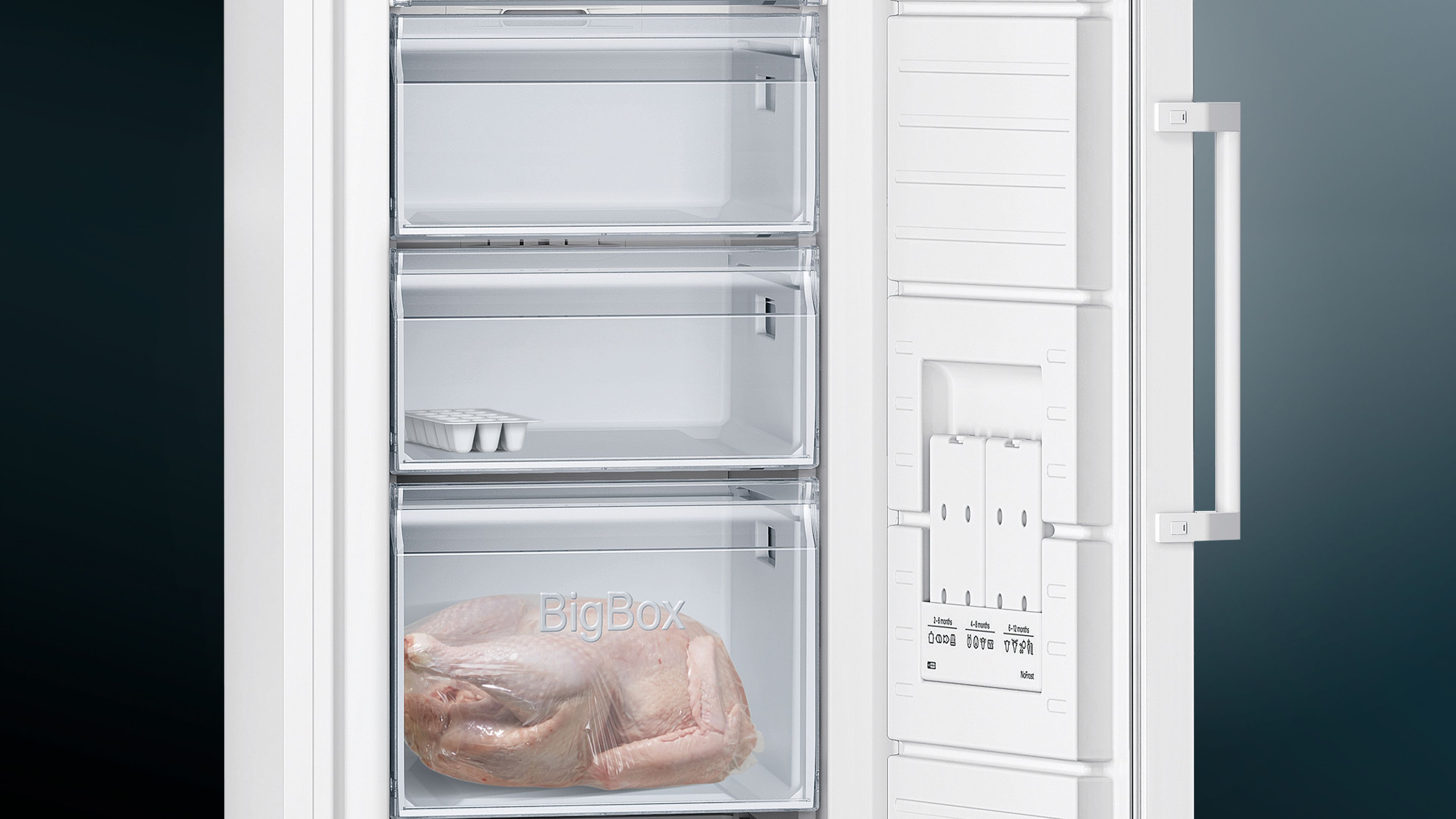 Siemens GS29NFWEV  Standgefrierschrank  200 Liter