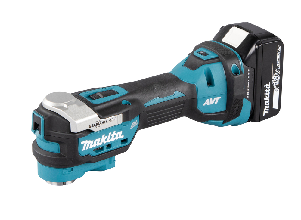 Makita DTM52Z 18V Akku-Multifunktionswerkzeug | Bürstenlos | Starlock | AVT Antivibration | 10.000–20.000 min⁻¹ (Solo, ohne Akku & Ladegerät)
