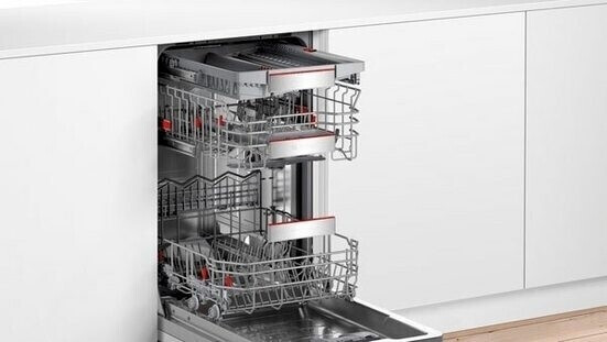 Bosch SPV6ZMX23E  Einbaugeschirrspüler  vollintegrierbar  Anzahl Maßgedecke 10 