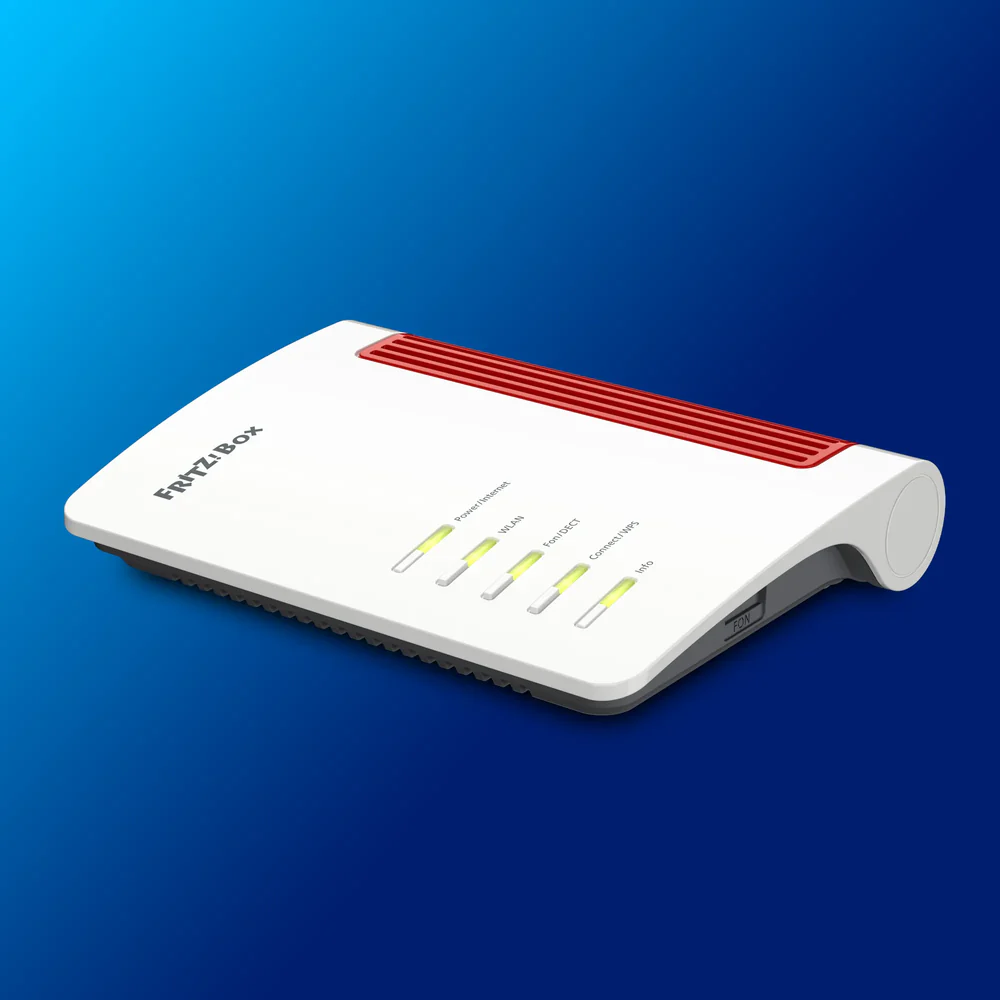 FRITZ!Box 4050 Wi-Fi 6 WLAN-Router – bis 3 GBit/s, WLAN Mesh, DECT, Gigabit-LAN & Smart Home