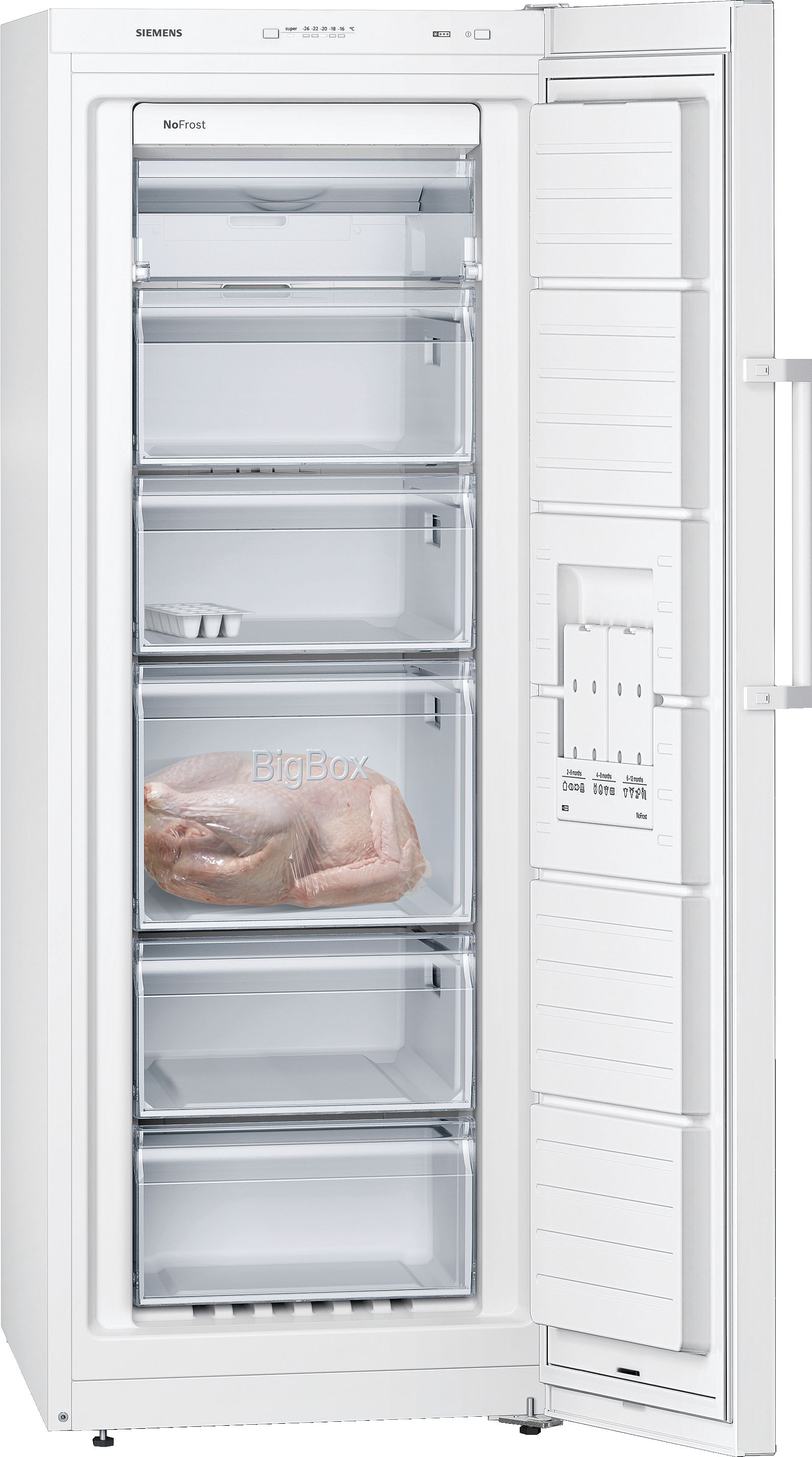 Siemens GS29NFWEV  Standgefrierschrank  200 Liter