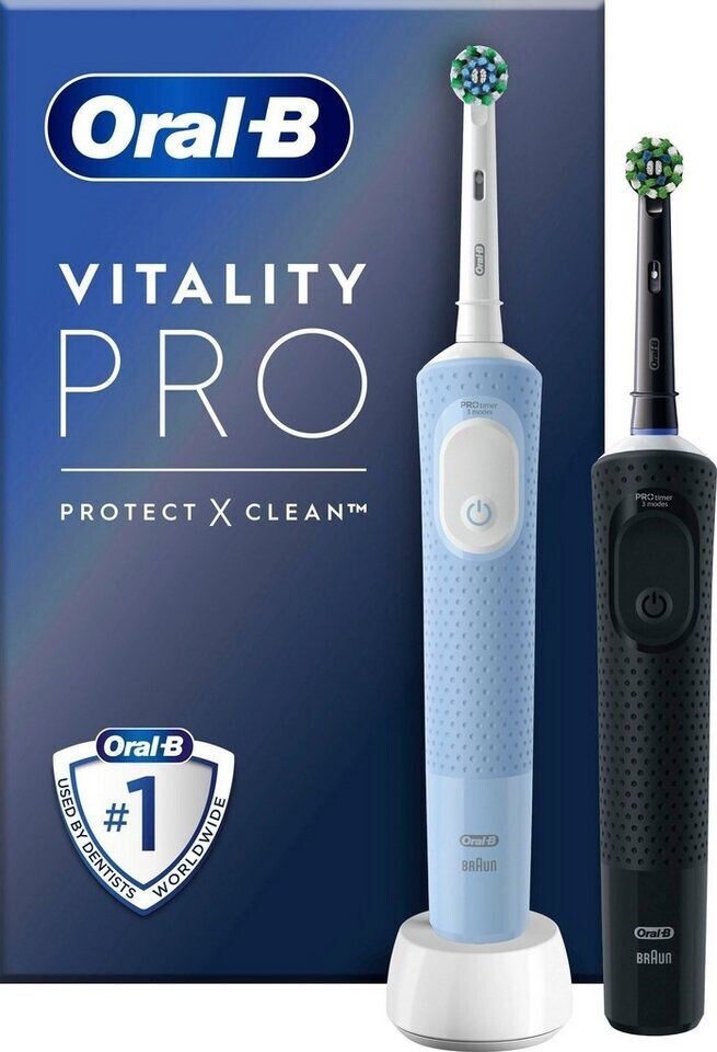 Oral-B Vitality Pro D103 Duo black/blue elektrische Zahnbürste